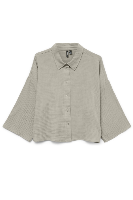Vero Moda vmnatali crop shirt wvn noos